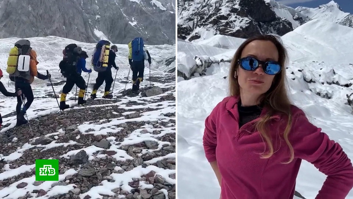    Попытки спасти застрявшую на пике Победы альпинистку прекращены