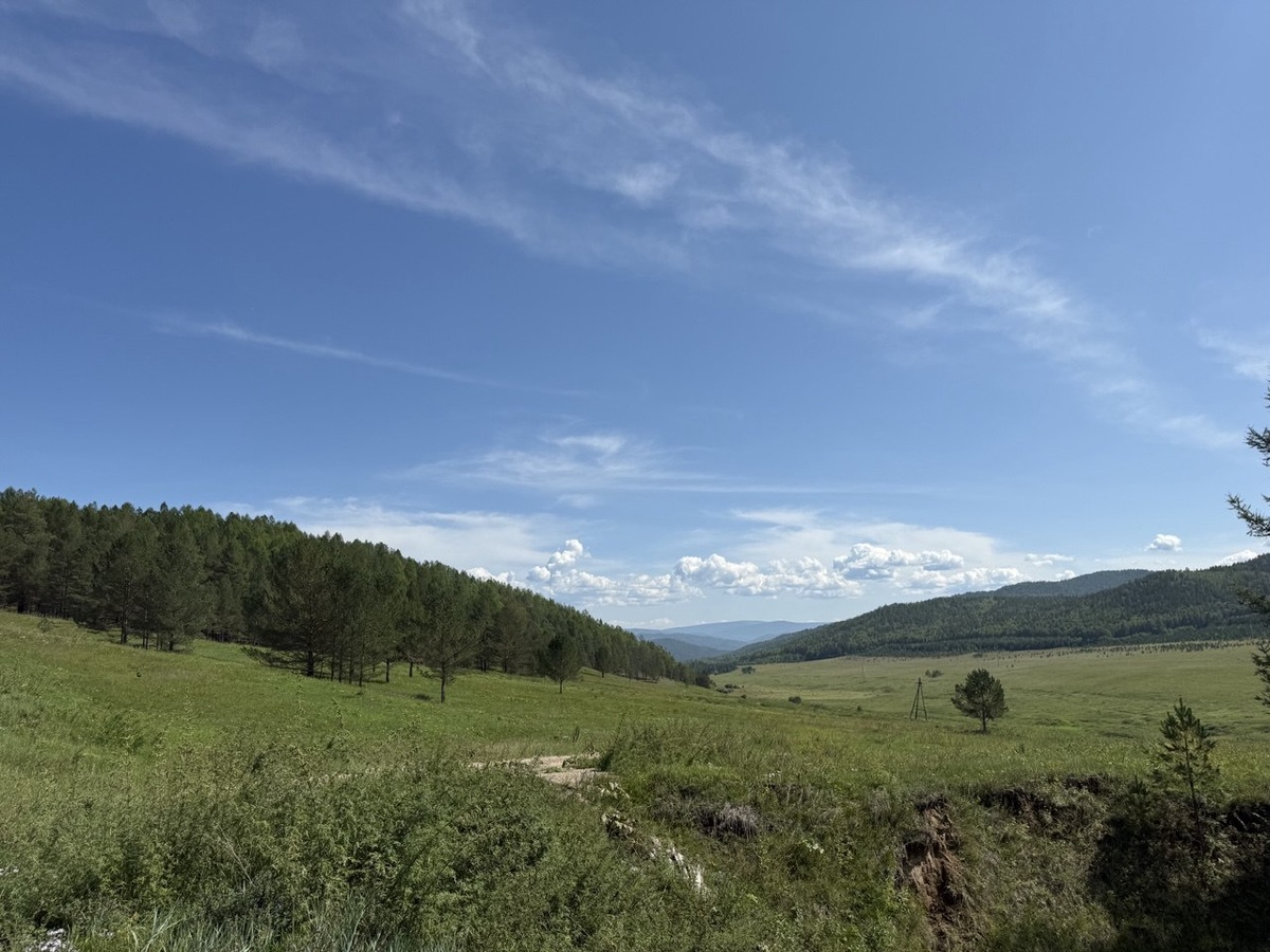 Красночикойские просторы. Фото из личного архива Ю.И. Григорьева