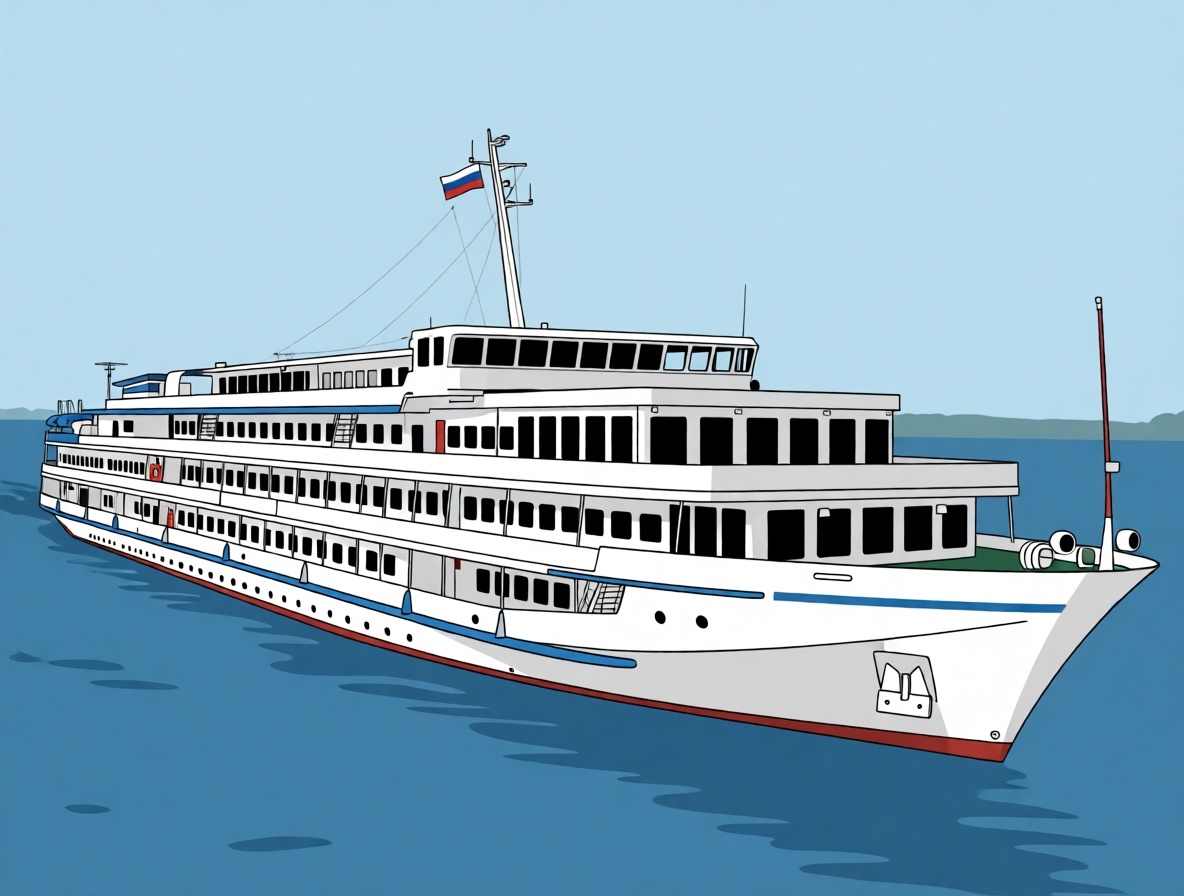 Теплоход «Федор Достоевский»: Круизы из Самары вверх и вниз по Волге.