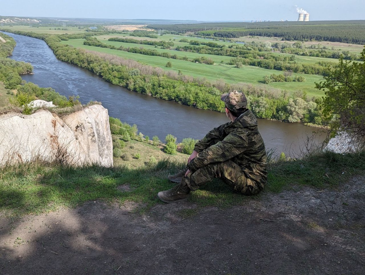Вид на Нововоронежскую АЭС 