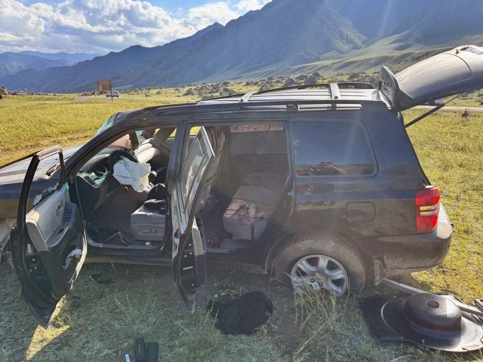    Смертельное ДТП вблизи села Иня. Источник: МВД по Республике Алтай