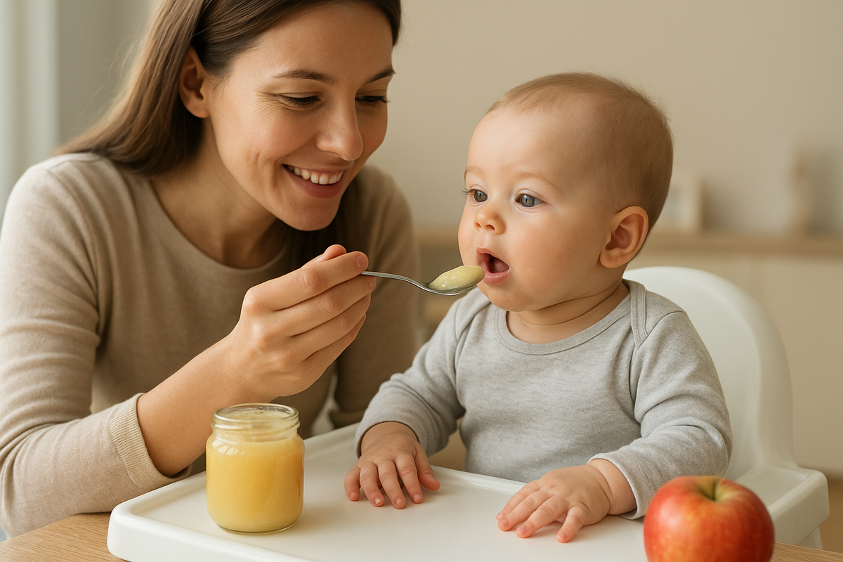 Когда вводить фрукты в рацион малыша: советы для родителей#
