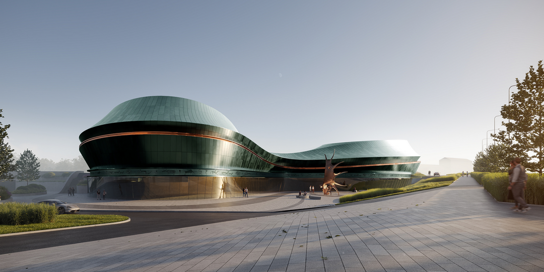 Делимся утверждённой дизайн-концепцией музейного комплекса, который построим в Чите!