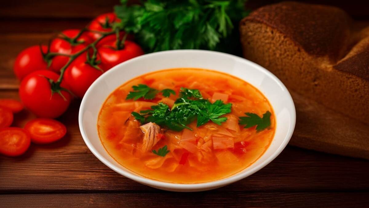 Суп, который получился у меня.