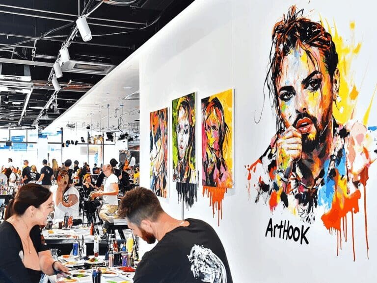    Арт шоу на корпоратив: как создать незабываемые эмоции и сплотить команду через творчество Art-Hook.Ru