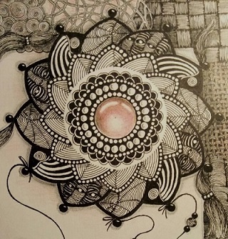 Классическая Мандала. Работа автора