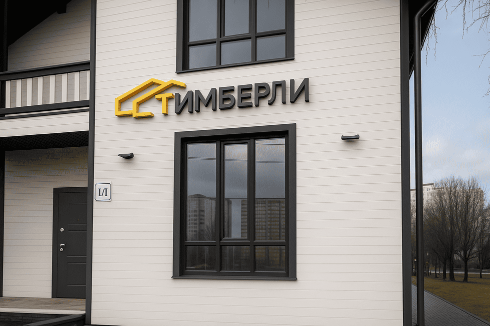 Кейс: Вывеска для компании «Тимберли»
