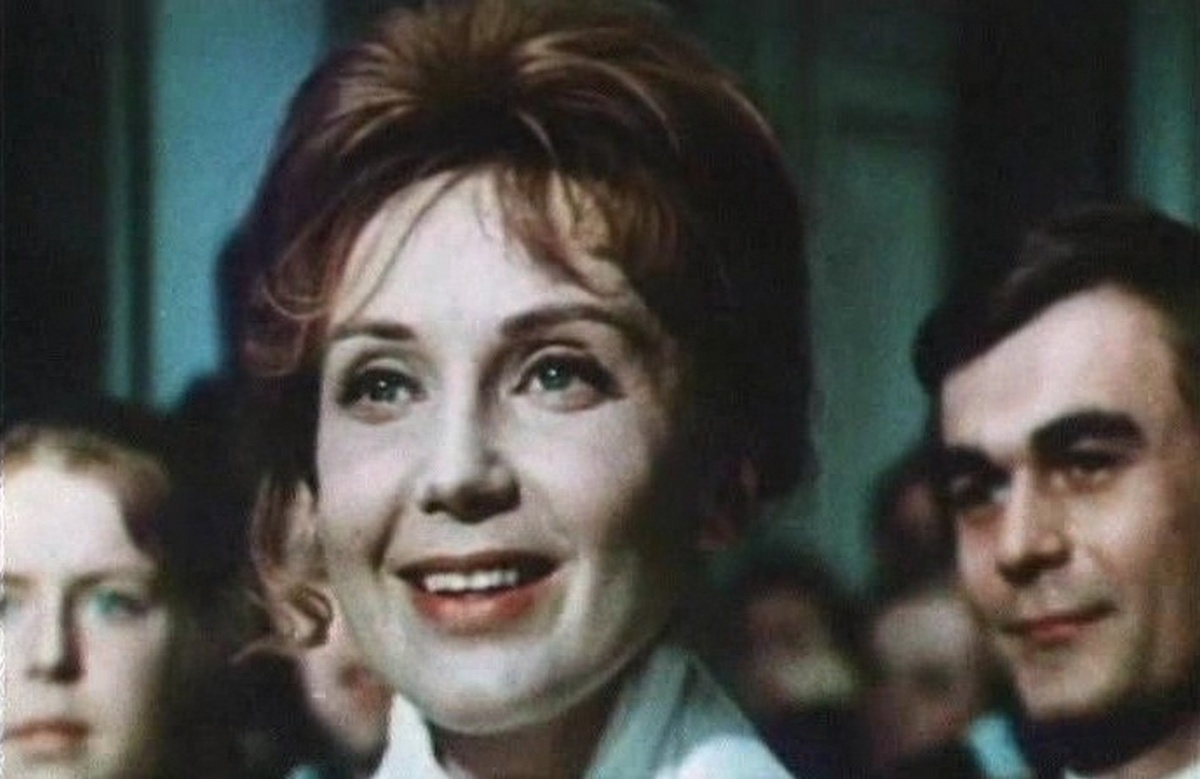 Елена Добронравова в 1972 году
