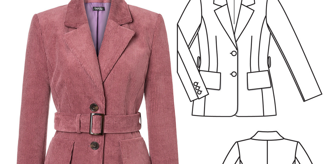 Технические рисунки Burda Style 10/2025