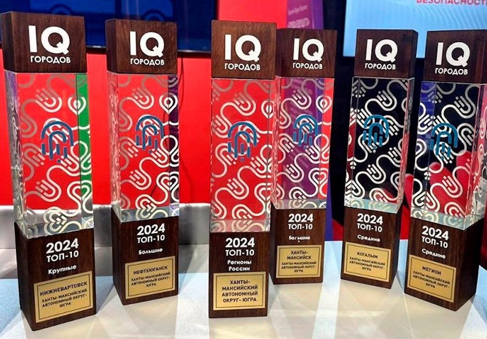 ХМАО – победитель Индекса цифровых преобразований городского хозяйства «IQ городов» по итогам 2024 года. Источник: d-russia.ru