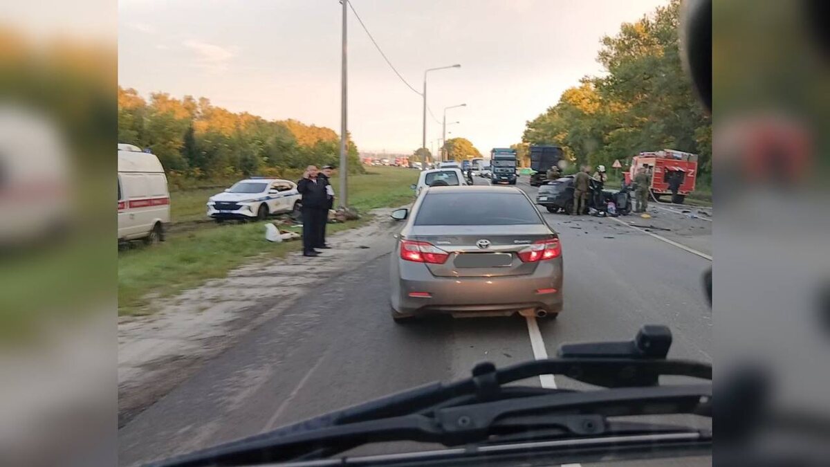    Смертельная авария в Курской области