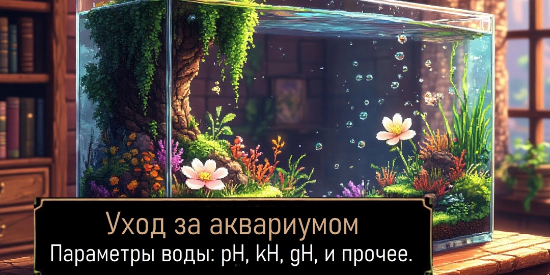 Уход за аквариумом: ВОДА всё о ней!