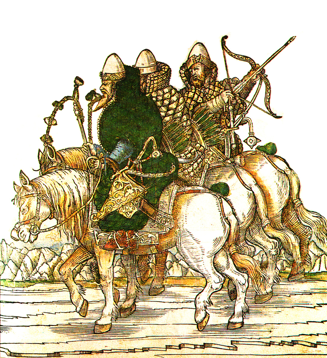 Русская поместная конница. XVI век.