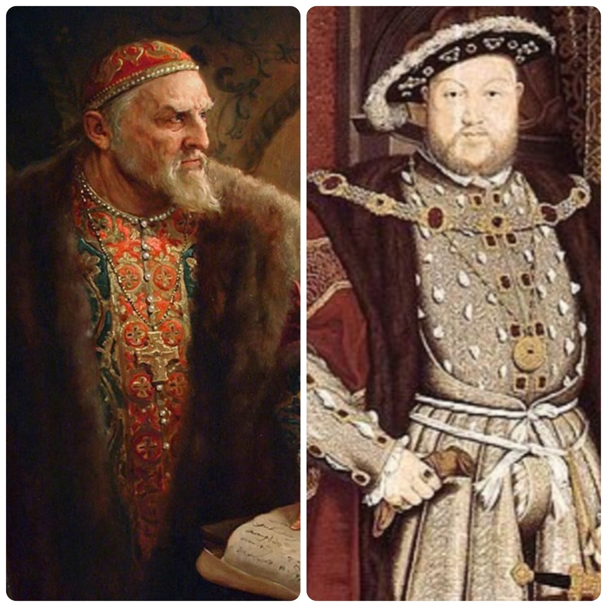 Иван Грозный и Генрих Тюдор. 