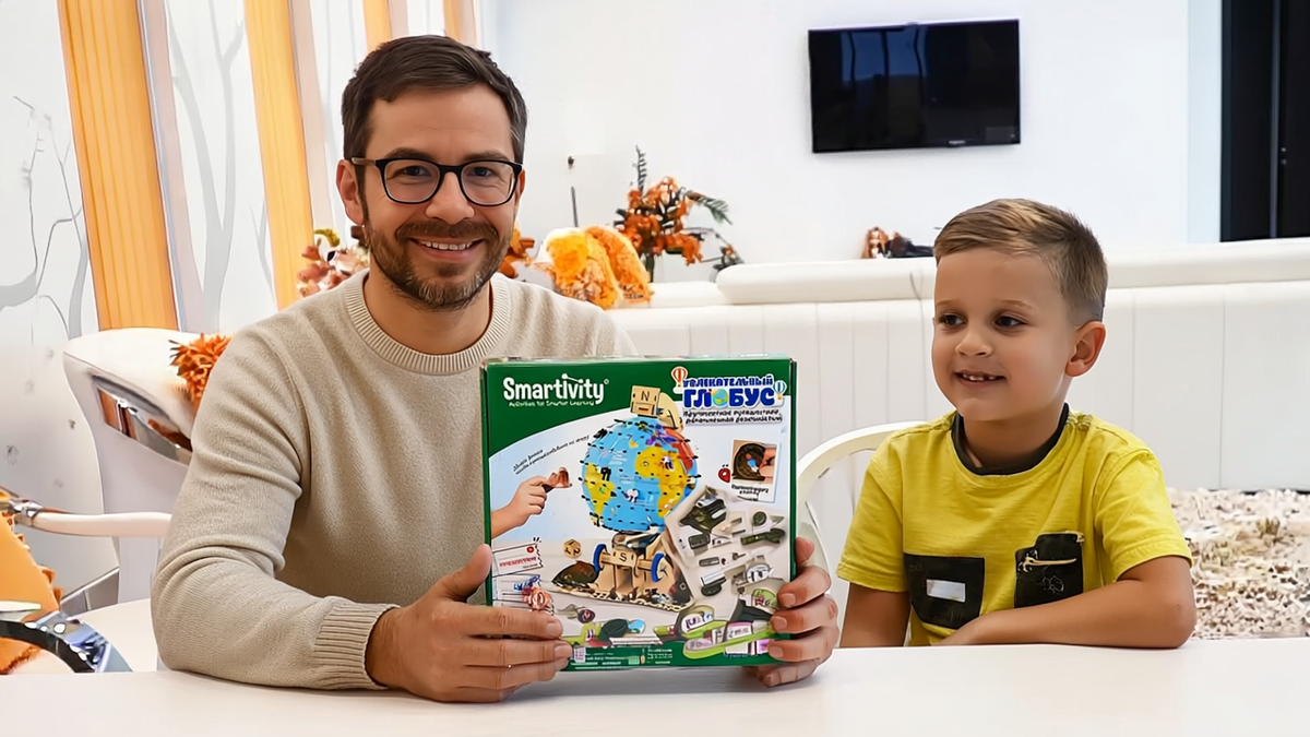 Smartivity «Увлекательный глобус» деревянный конструктор