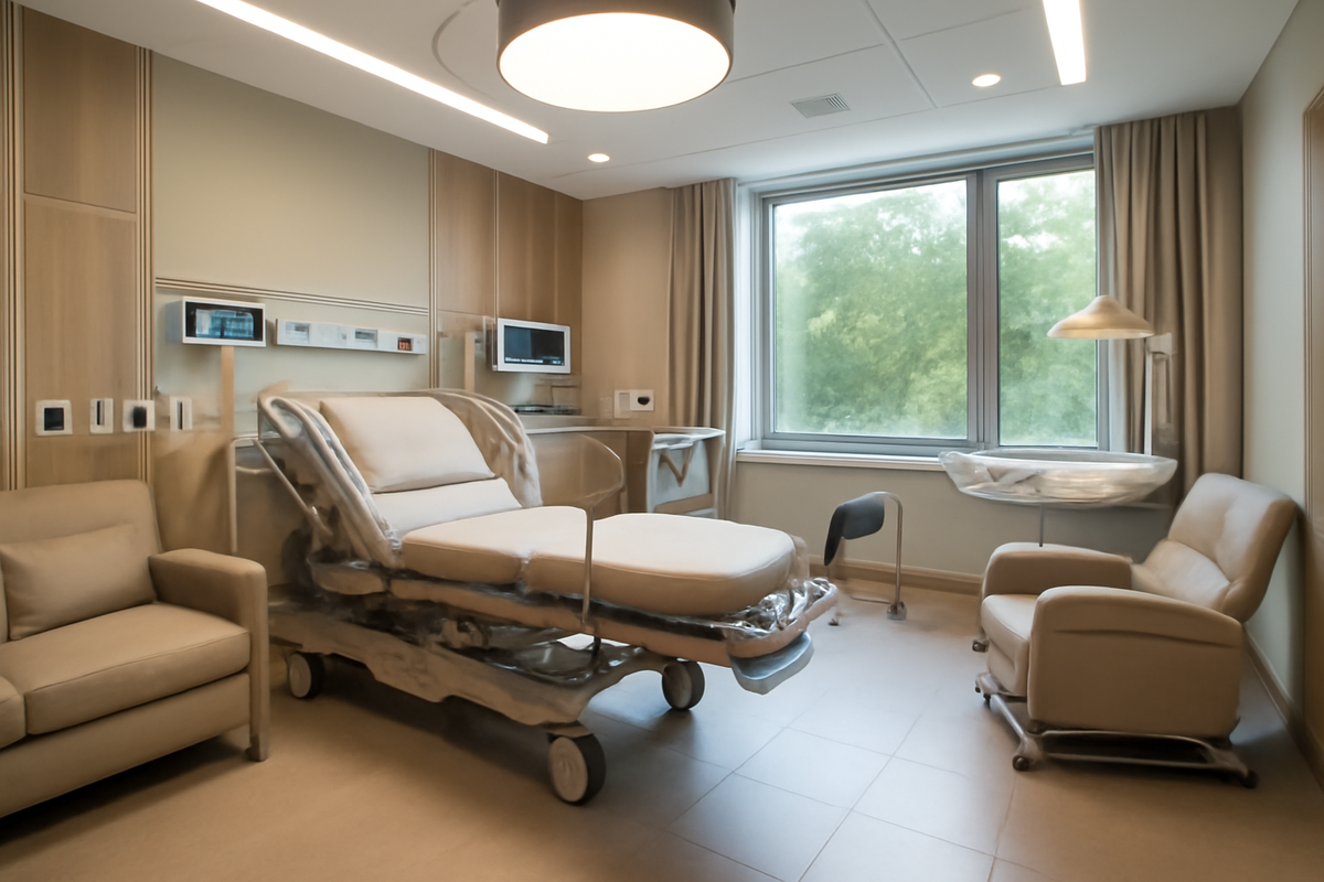 Родовая палата. Какой способ родов выбрать: естественные роды или кесарево сечение