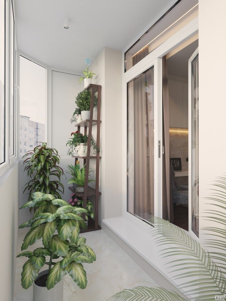 Мокрые стены на балконе (фото тут и далее ru.pinterest.com)