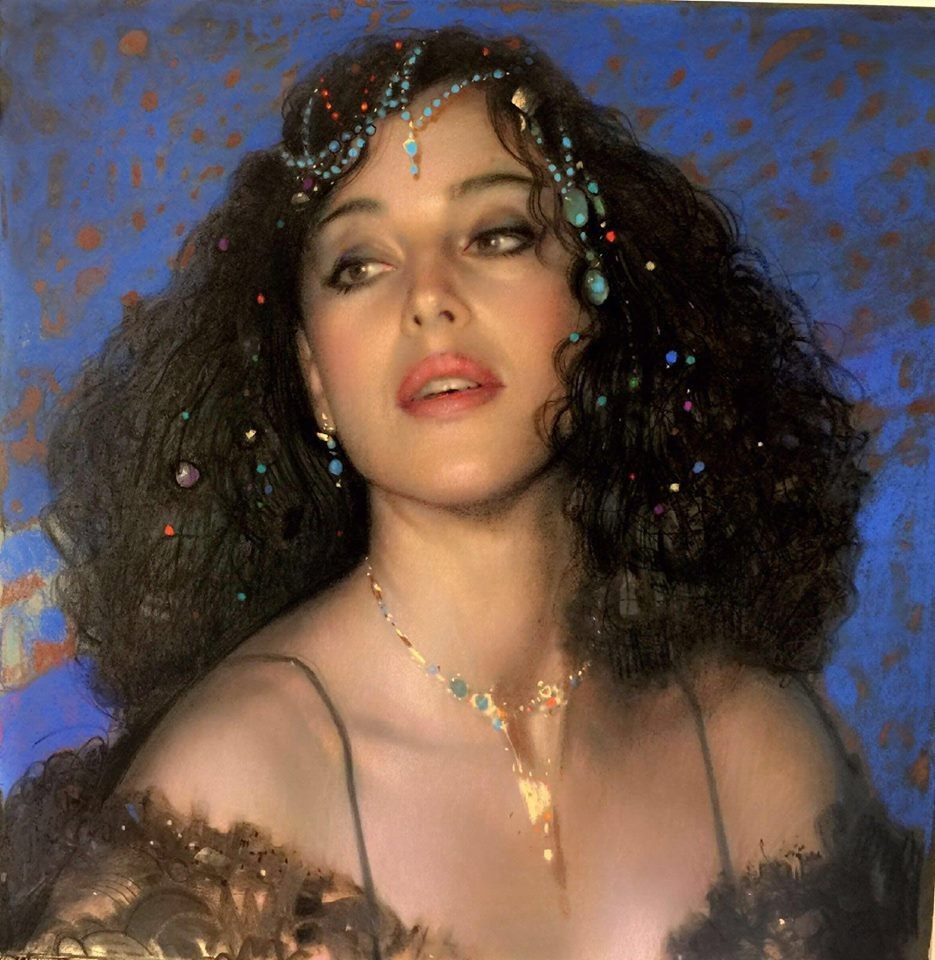 Сакит Мамедов, "Портрет Моники Белуччи"