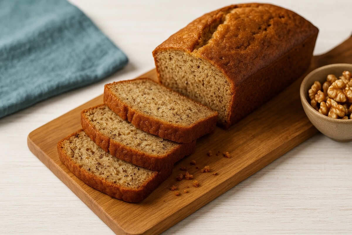 безглютеновый банановый хлеб