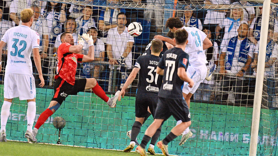 Матч между командами «Оренбург» (Оренбург) - «Зенит» (Санкт-Петербург) на стадионе «Газовик».📷Фото: Пресс-служба ФК "Оренбург" / Коммерсантъ