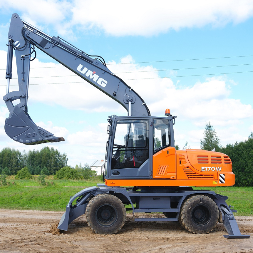 Экскаватор погрузчик UMG E170W