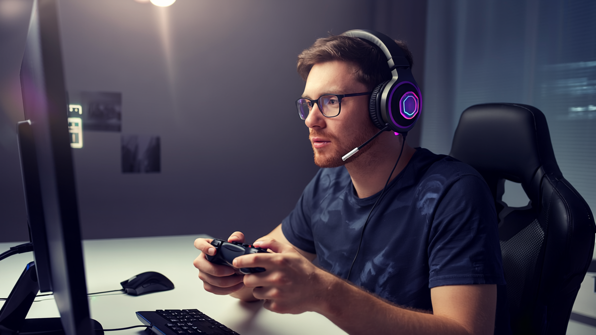 Наушники проводные игровые EKSA E1000V2