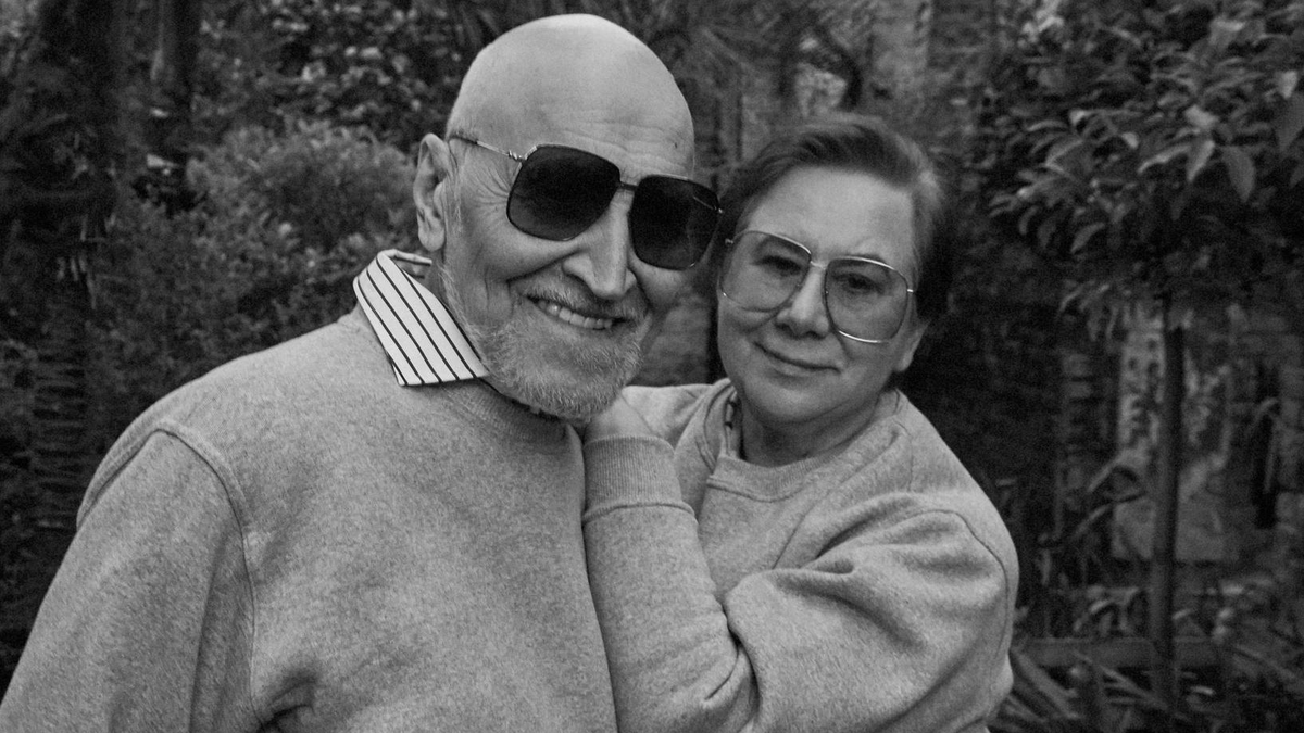    Николай Дроздов с женой. Фото: legion-media.com