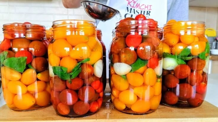 Медовые помидоры (Домашняя кухня)