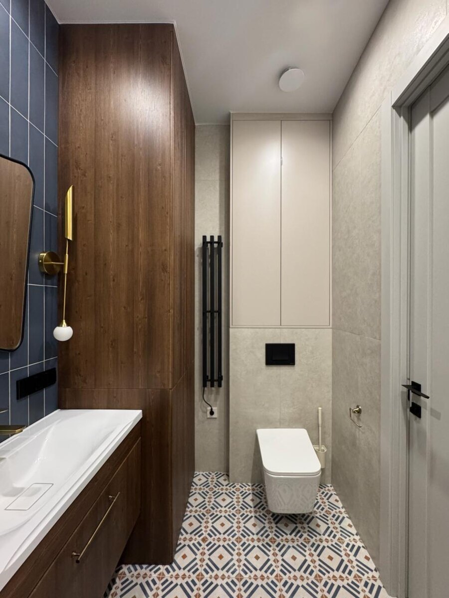 Ванная в ЖК Родной город