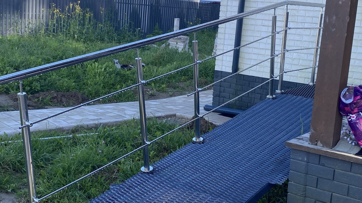 Пандус. Фото сделала сестра 