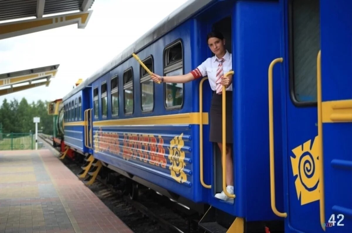    Детская железная дорога в Кемерове ждёт новых учеников до 1 октября