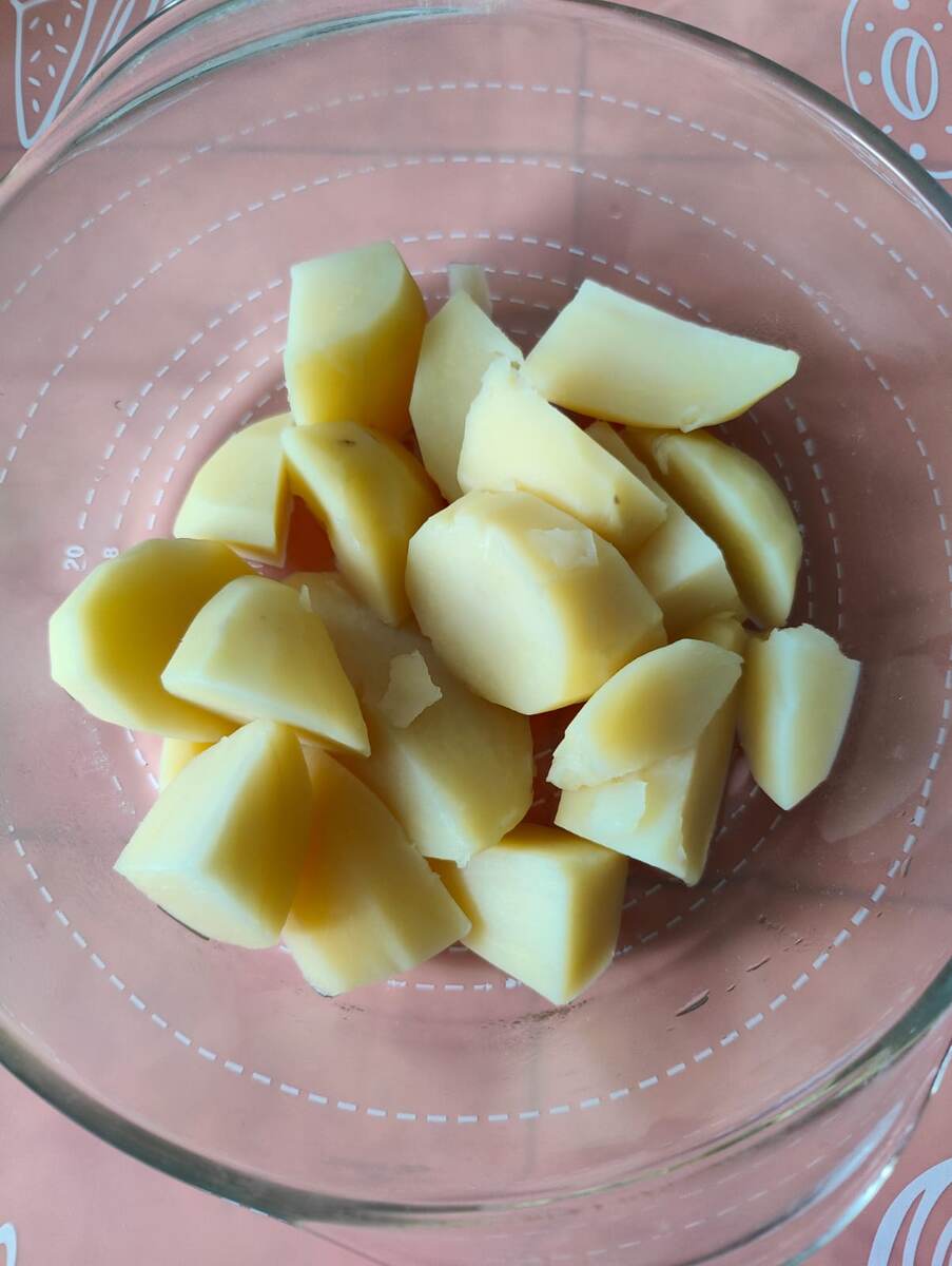 отварной картофель