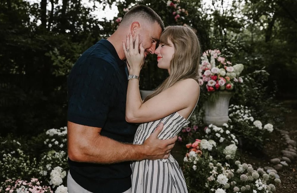     Трэвис Келси и Тейлор Свифт / Фото: соцсети Тейлор Свифт