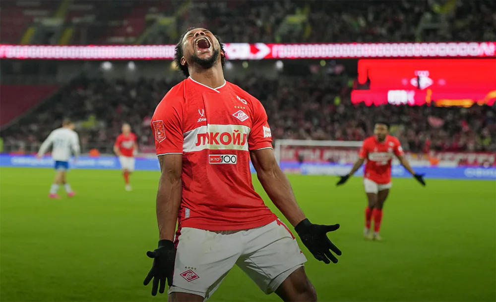 Нападающий московского "Спартака" Ливай Гарсия. Фото из интернета.