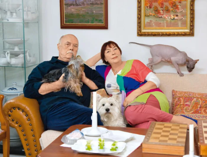 Говорухин с женой