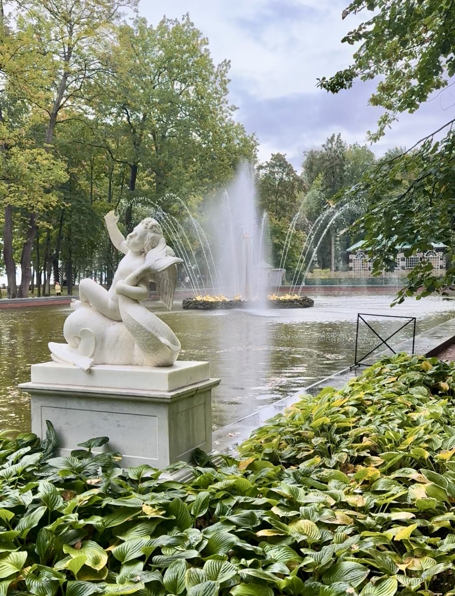 Осенний Петергоф, фото автора 