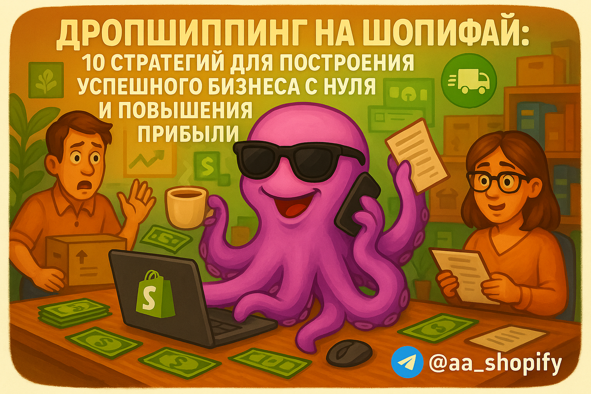    Дропшиппинг на Шопифай: 10 стратегий для построения успешного бизнеса с нуля и повышения прибыли aa_ecom