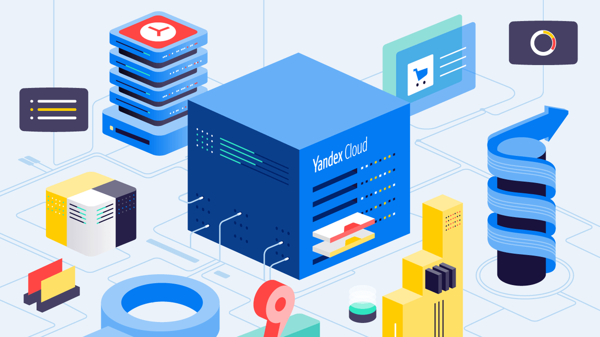 Yandex Cloud. Иллюстрация платформы. Ресурс: https://habrastorage.org/getpro/habr/upload_files/434/592/842/43459284213f5fbb7a900f37e8cb57ee.png