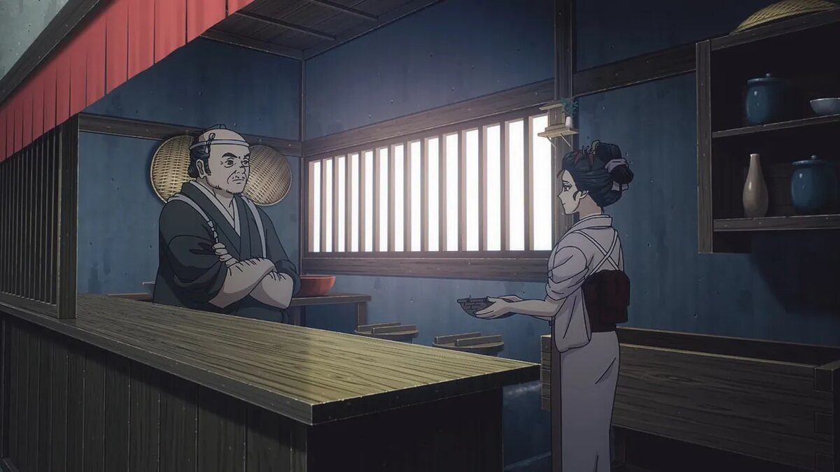 Кадр из аниме «Хроники людей и демонов»    📷