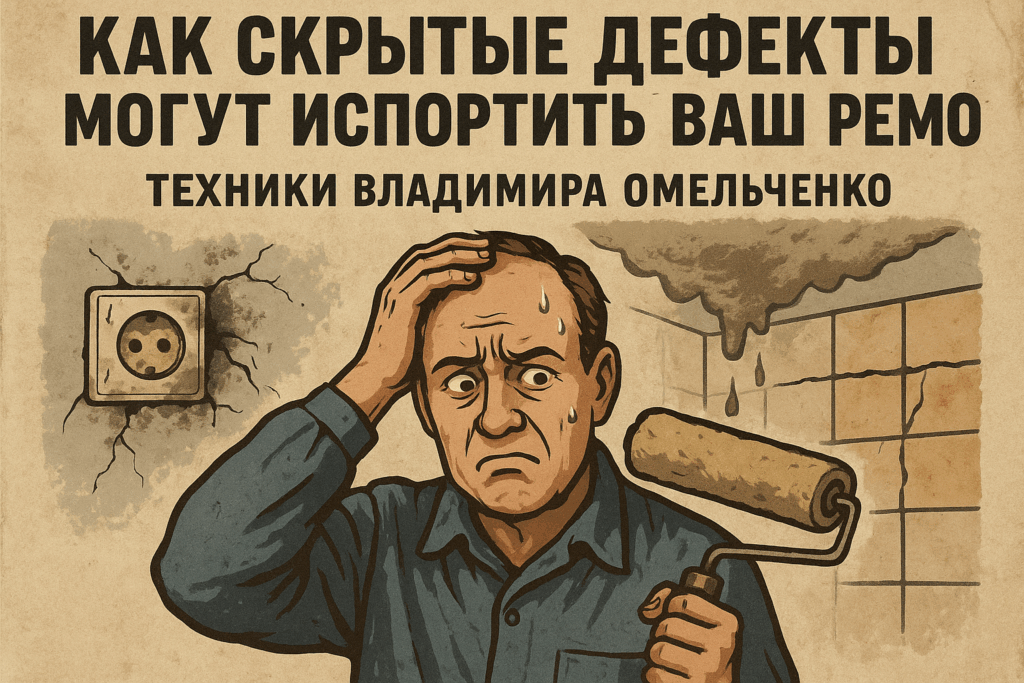    10_sekretov_skrytye_defekty_i_remont_sovety_ot_Vladimira_Omelchenko Ремонт квартир