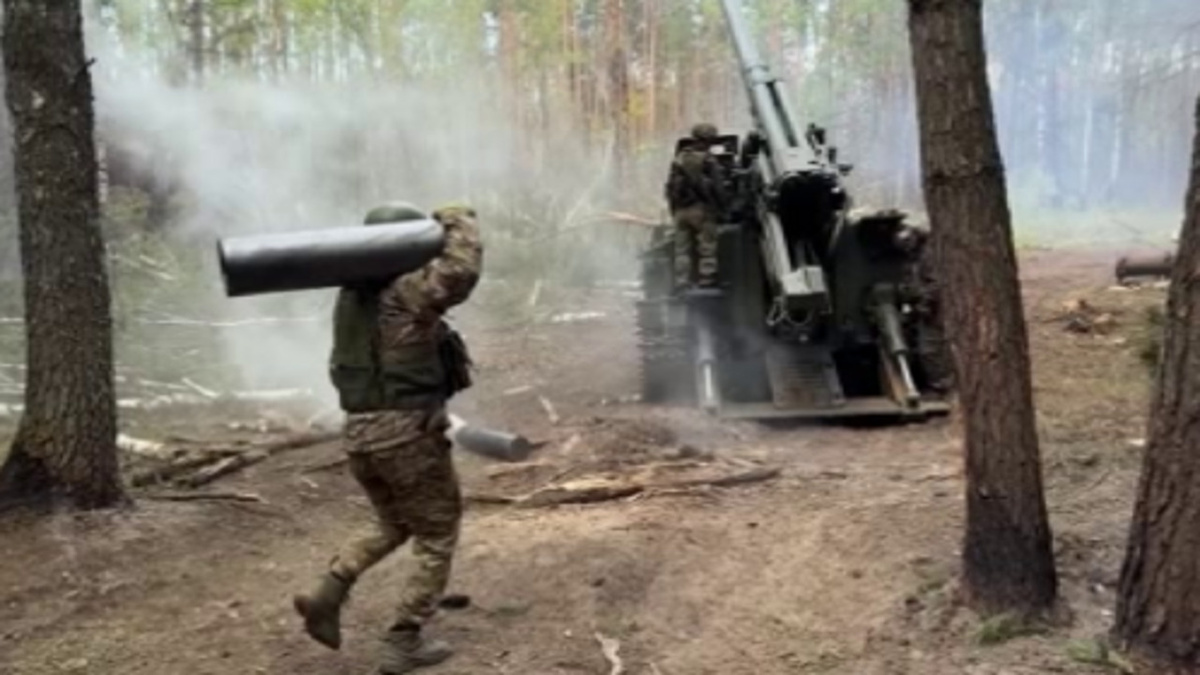    В Курской области ГВ «Север» нанесли поражение живой силе и технике врага