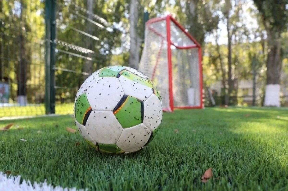    В Самаре в детском саду № 375 открыли первую площадку для мини-футбола