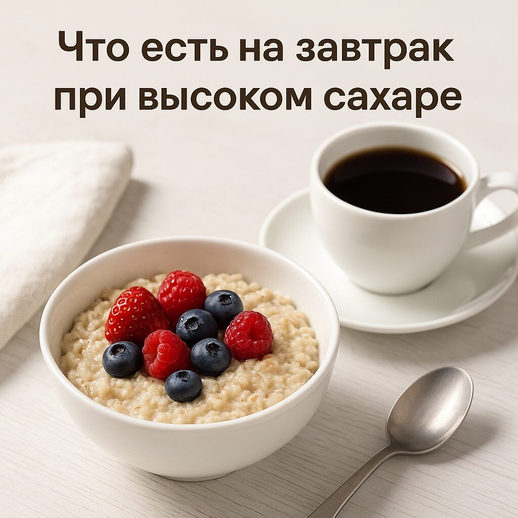 Что есть на завтрак при высоком сахаре