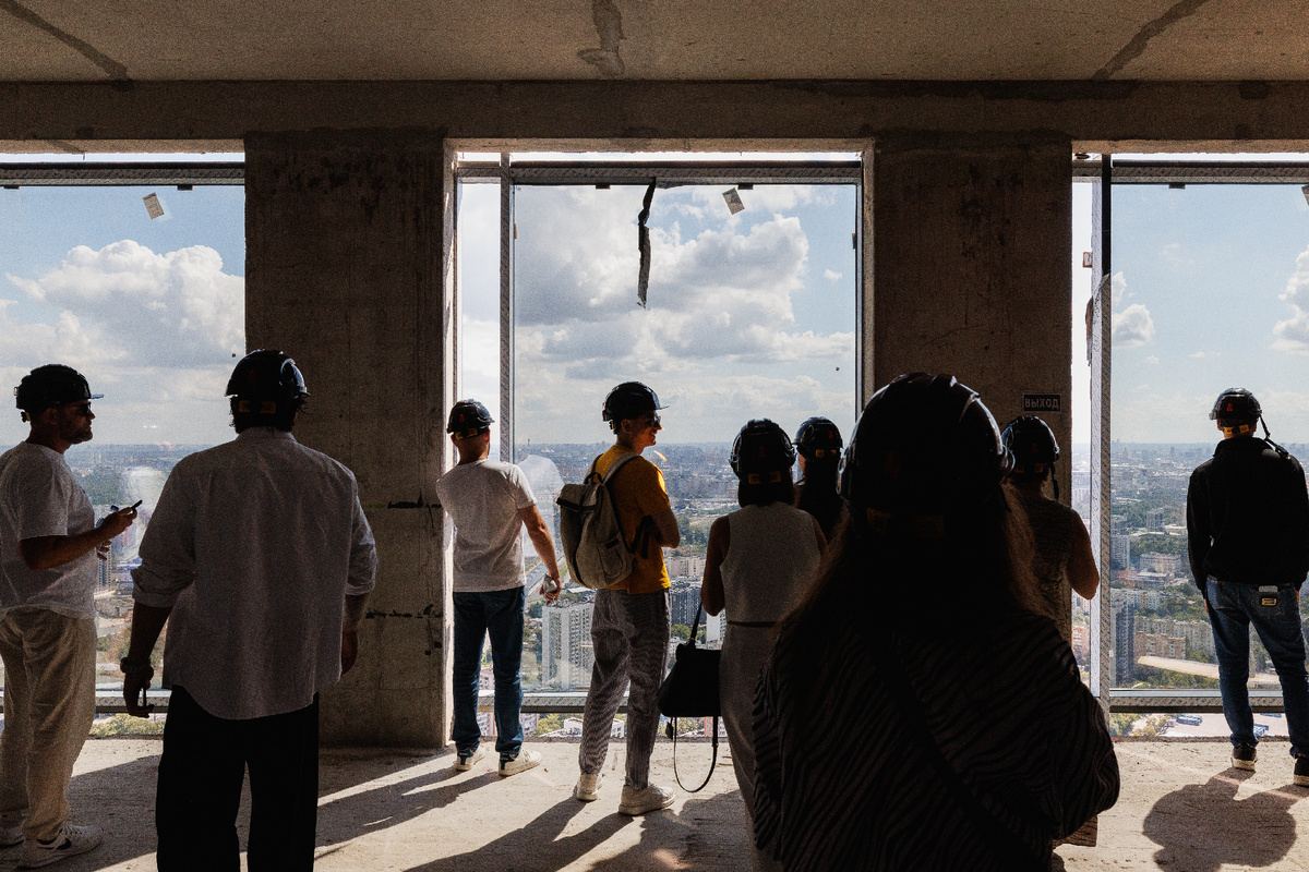 Смотровая терраса Upside Towers на северо-востоке Москвы