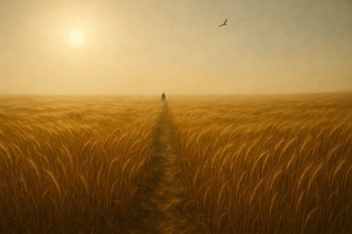 — Вы точно уверены, что последний сноп в поле — просто традиция?