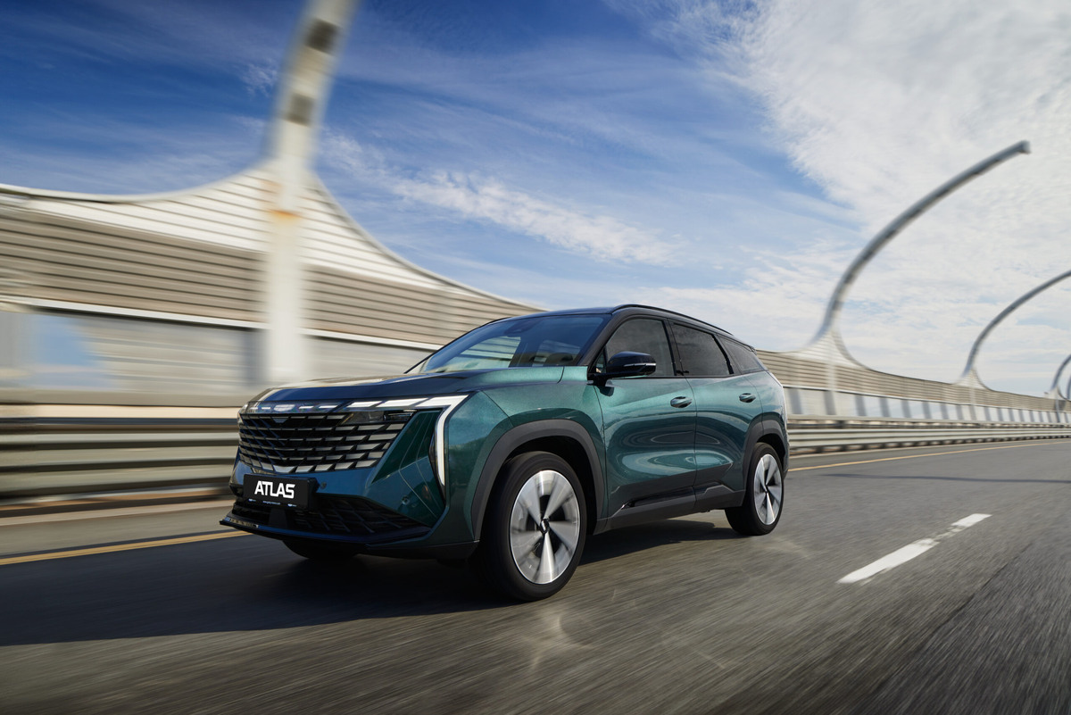    Geely Atlas. Фото Geely