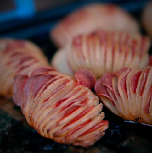 #ЧШБ Картофельные гармошки