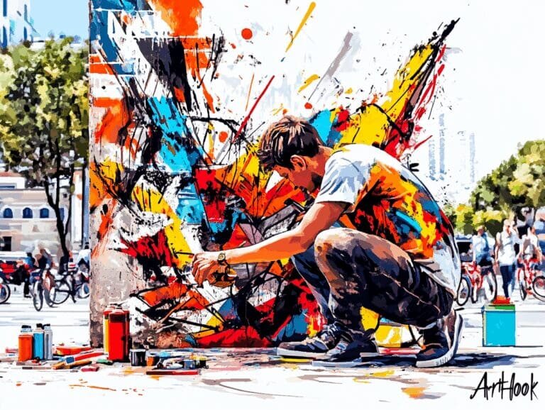    Уроки граффити для начинающих в Москве: откройте мир стрит-арта и создайте свое уникальное произведение на серых стенах города Art-Hook.Ru