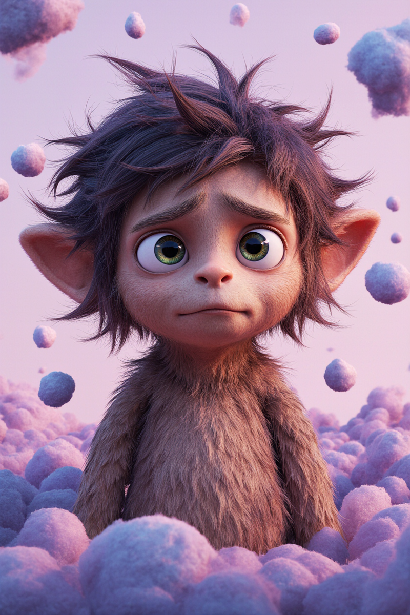 Так визуализировал тревогу ии