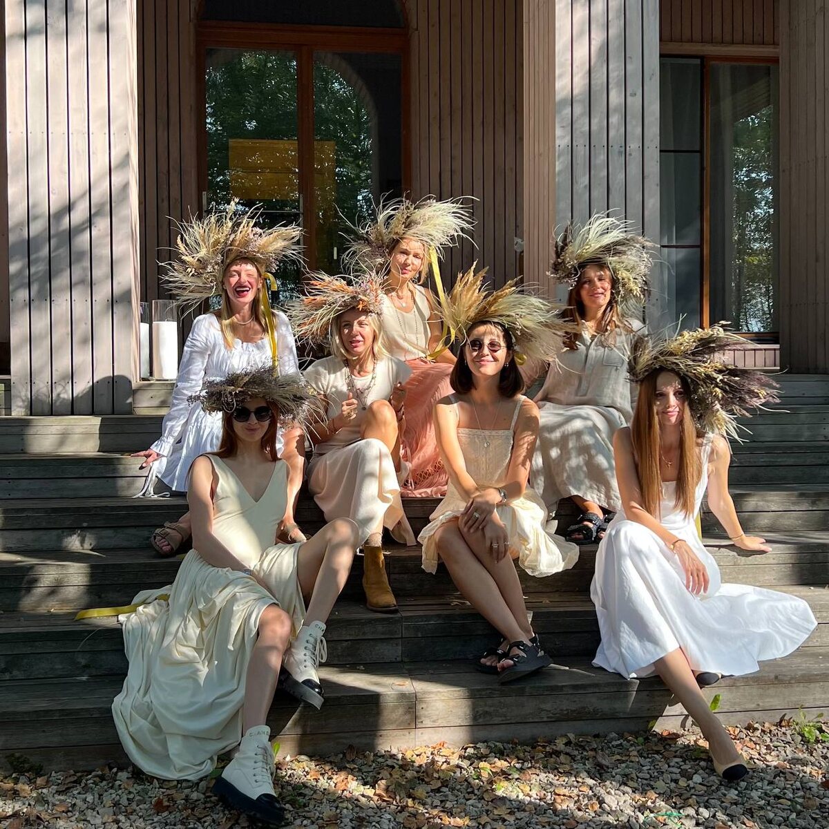 Участницы прошлого выезда с Натали Османн: Евгения Левшицкая, Юлия Прудько, Жаркова Александра, Анна Горозия, Александра Рахимова, Светлана Гаврилюк 